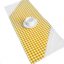 Ubrus s krajkou - kanafas žlutý - Vyber rozměr (cm): 35x90 cm
