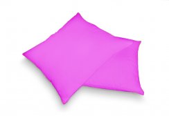 Povlak na polštář  růžová 40 x 60 cm - jersey