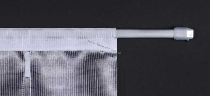 Vitrážová tyč SATINA CHROM 80-110cm