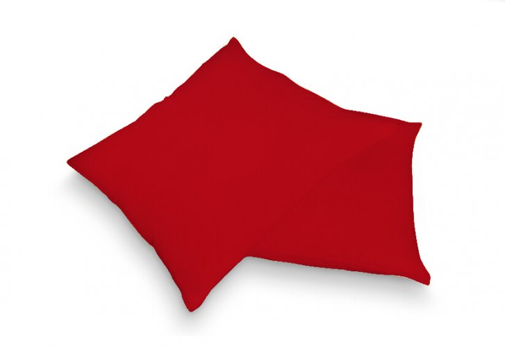 Povlak na polštář  červená 40 x 60 cm - jersey
