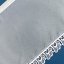 Kusová záclona s krajkou Kortina - Vyber rozměr (cm): 45x120 cm