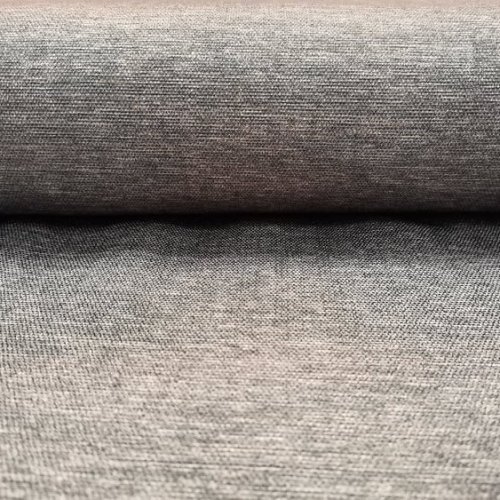 Látka na závěsy Venice šedá - Šířka materiálu (cm): 150, Vyberte šití a stužku: bez obšití