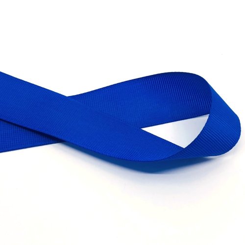 Stuha rypsová - modrá navy - Šířka (mm): 6 mm