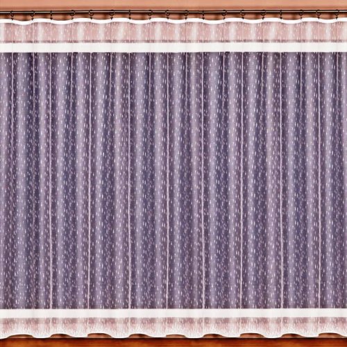 Záclona Ontaria - Vyber výšku (cm): 180, Vyberte šití a stužku: bez obšití