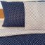 Bavlněné povlečení Srdíčko - modrobílé - Vyber rozměr (cm): 40x40 cm