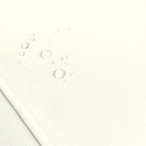 Látka na ubrusy Lugano smetanová - Šířka materiálu (cm): 195, Vyberte šití a stužku: bez obšití