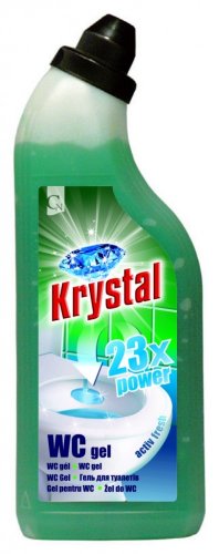WC gel modrý Krystal 750 ml