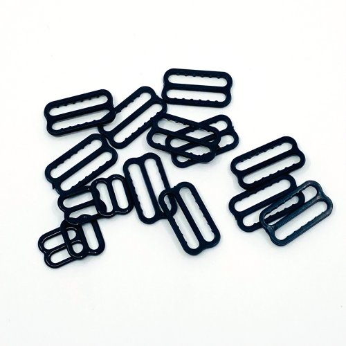 Ramínkový zkracovač - plast černý - Šířka (mm): 8 mm