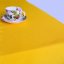 Ubrusová šála v metráži - žlutá - Šířka materiálu (cm): 38