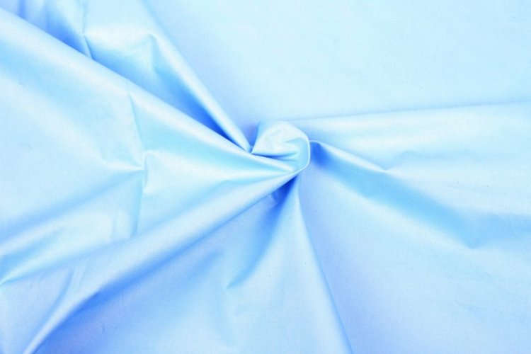 Sypkovina modrá - Šířka materiálu (cm): 140, Vyberte šití a stužku: bez obšití