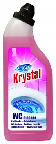 WC čistič růžový Krystal 750 ml