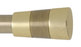 Koncovka pro garnýže - 16 mm - Doris mosaz