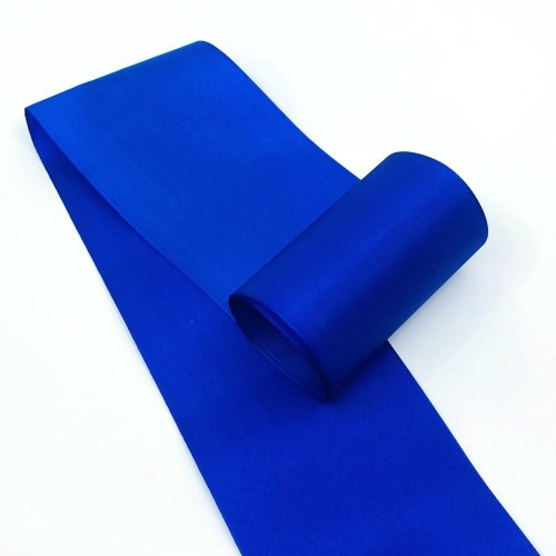 Taftová stuha na šerpy - Barva: Modrá