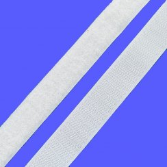 Suchý zip 20 mm - bílá