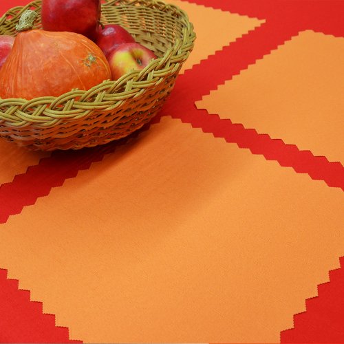 Teflonový ubrus - světle oranžový - Vyber rozměr (cm): 75x75cm
