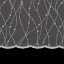 Metrážová záclona Styla - Vyber výšku (cm): 40, Vyberte šití a stužku: bez obšití