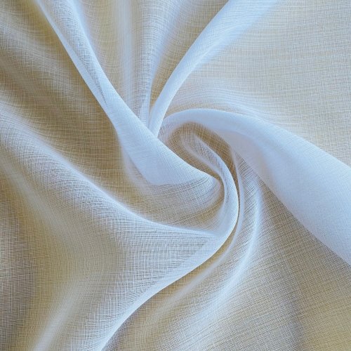 Záclona Batist - Vyber výšku (cm): 300, Vyberte šití a stužku: bez obšití