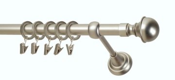 Kovové garnýže Ø 19 mm - Koncovka - Ornament