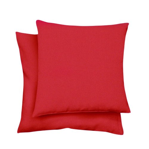 Povlak na polštář -  červený - Vyber rozměr (cm): 40x40 cm