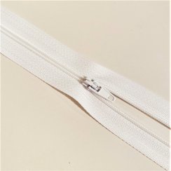 Zip spirálový dělitelný 3 mm - bílý