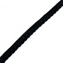 Guma - pruženka prádlová 14 mm černá
