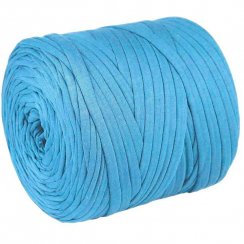 Špagáty - textilní příze modrá různé odstíny