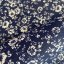 Bavlněná látka - Modrotisk květy - Šířka materiálu (cm): 160, Vyberte šití a stužku: bez obšití