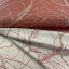 Látka na závěsy Stromy - terakota - Šířka materiálu (cm): 150, Vyberte šití a stužku: bez obšití