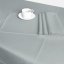 Teflonový ubrus 240 g / m2 - sv. šedý - Vyber rozměr (cm): 30x45 cm