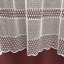 Záclona 645/601 - výprodej - Vyber výšku (cm): 160, Vyberte šití a stužku: bez obšití